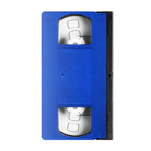 Blue/Black VHS Shell